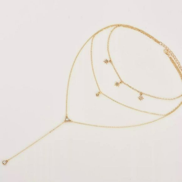 Boho‎ Wild Crystal Rhinestone Chokers Adjustable Party Necklace - Picture 6 of 8